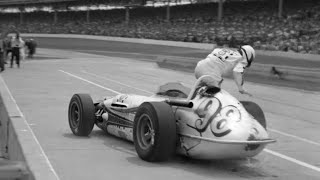 Parnelli Jones Pit Fire 1964 Indy500 ALTERNATE FOOTAGE [upl. by Rufena]