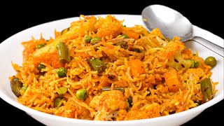 कढ़ाई में झटपट मसाला पुलाव  Veg Masala Pulao  One Pot Meal  Veg Pulao Recipe  KabitasKitchen [upl. by Nilrah]