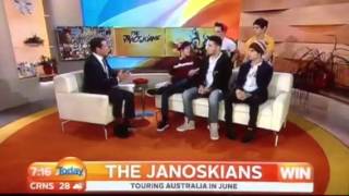 The Janoskians on the Today Show 2nd May 2013 [upl. by Naujed]