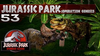 Jurassic Park Operation Genesis  Episode 53  Battle it out [upl. by Leacock]