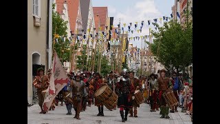 Frundsbergfest Mindelheim 2018 [upl. by Zippora]