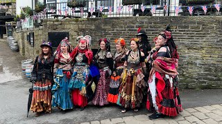 North Wind Tribal Dancers  Live Performance 7  Haworth Steampunk Weekend 2024 [upl. by Ididn416]