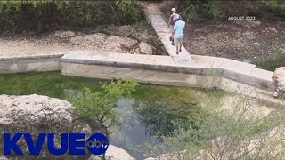 Jacobs Well still closed amid ongoing drought conditions  KVUE [upl. by Alrep]