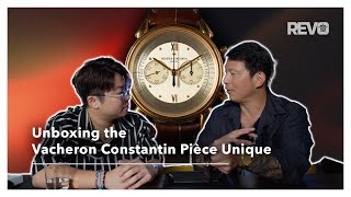 UNBOXING Vacheron Constantin Historiques Cornes de vache 1955 Pièce Unique  Revo Talks [upl. by Liew]