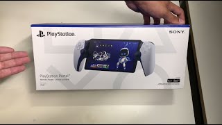 PlayStation Portal Unboxing A Remote Portable TV For PS5 [upl. by Ettecul932]