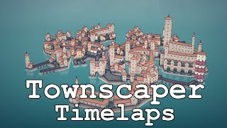 Townscaper  Timelaps [upl. by Aikimat]