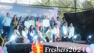 Freshers 2024  आrambh  Ashoka Institute of Technology And Management [upl. by Hoeg]