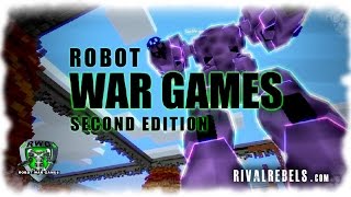 Robot War Games  Minecraft Mech Battle [upl. by Ttreve]