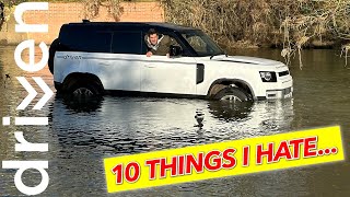 10 Things I Hate about our Land Rover Defender 110 Hard Top [upl. by Ojok]