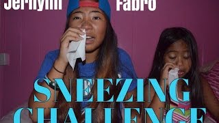 Sneezing Challenge [upl. by Enitsyrhc]