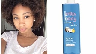 Lotta Body Texturizing Setting Lotion  Review amp Style [upl. by Andres]