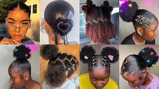 💦💞New 𝑮𝒐𝒓𝒈𝒆𝒐𝒖𝒔 𝑯𝒐𝒍𝒊𝒅𝒂𝒚 natural hairstyles  slayed edges 4C4B Natural Hairstyles [upl. by Eiwoh]