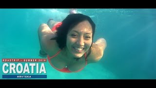 Croatia Road trip  Holidays in paradise  GoPro Travel Summer [upl. by Atwood]