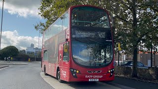 FRV Ratp Group Route 452 Ladbroke Grove Sainsburys  Vauxhall G2 B9TL VDW41006 BJ11 DUY [upl. by Yerhpmuh]