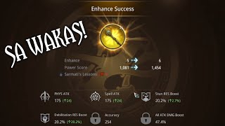 MIR4  Sarmatis Staff 6 TE Weapon Sa wakas nag 6 den 202 Deb Res boost [upl. by Sandy]