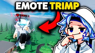 Cómo Hacer EMOTE TRIMP en EVADE ROBLOX 🔥 [upl. by Aihtenyc]