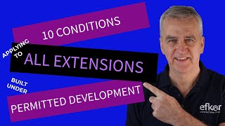 10 Permitted Development conditions that apply to all Extensions [upl. by Omissam932]