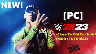 WWE 2K23PCBack to Old ControlsMODTUTORİAL [upl. by Anneis]