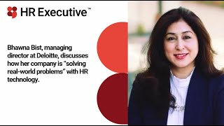 Deloitte managing director on solving problems with HR tech [upl. by Birmingham]