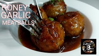 Meatballs with honey garlic sauce [upl. by Ezarras826]