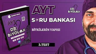 AYT Biyoloji Soru Bankası  Bitkilerin Yapısı 3 Test  DrBiyoloji  2025tayfa [upl. by Ajat]