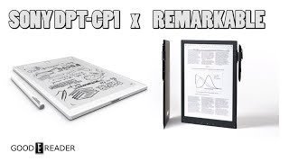 Sony DPT CP1 vs Remarkable Comparison [upl. by Rudolf662]