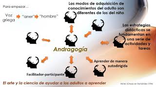 Pedagogía y Andragogía [upl. by Hendry331]