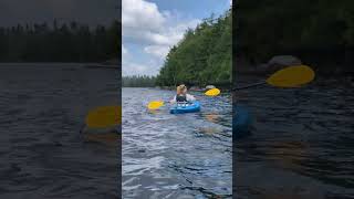 Raquette Lake Adirondacks NY kayaking fun [upl. by Yonatan29]