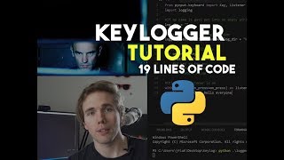 HOW TO MAKE A KEYLOGGER IN 19 LINES OF CODE  PYTHON TUTORIAL [upl. by Lorrimer]