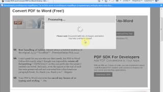 Μετατροπή PDF σε Word [upl. by Notnats]