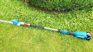 Makita DUN500WZ 18V Battery Hedge Trimmer REVIEW [upl. by Enaj]