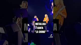 Con TODO y RITMO 💃 METALLICA🤘 tocó quotLA CHONAquot🤣 en su CONCIERTO en CDMX 🤩 [upl. by Novets]