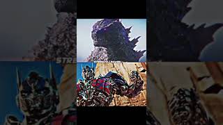 W COLLAB WITH rampagingraptor XEdit07Evolved Godzilla vs Optimus Prime edit [upl. by Nimrahc626]