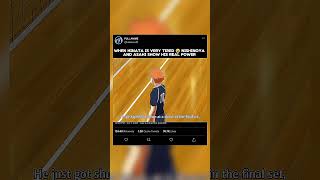 NISHINOYA show his realpower haikyuu animeedit anime animememe volleyball hinata karasuno [upl. by Ulland568]