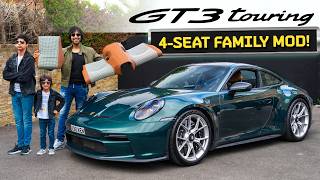 Ultimate Family Supercar My 22 Seat Porsche GT3 Touring Transformation [upl. by Vastha985]