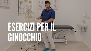 Esercizi per il ginocchio [upl. by Bernadette]