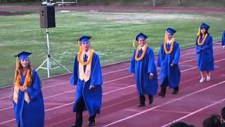 2013 Kaiser High School Graduation  Pomp and Circumstance [upl. by Learrsi]