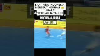 Indonesia Juara Aff Asean fustal championship 2024 football futsal futsalindonesia indonesia [upl. by Maurise]