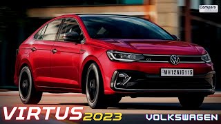 PRECIO Y CARACTERISTICAS NUEVO VOLKSWAGEN VIRTUS 2023 [upl. by Elleahcim52]