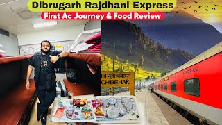 Dibrugarh Assam Rajdhani Express First AC journey  First Ac IRCTC food Review  Indian Railways [upl. by Curren140]