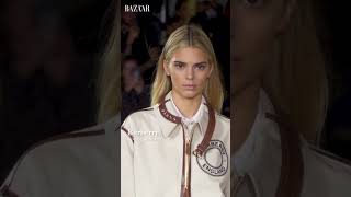 Kendall Jenner’s catwalk history  Bazaar UK [upl. by Zerla741]