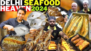 Surmai Pamphlet fish fry best seafood restaurant at Delhi no1fish quality Udham fish maujpur 2024 [upl. by Jobi955]