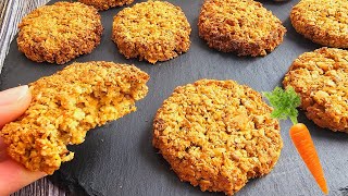 The Best Healthy Oatmeal Cookies A quick dessert without sugar and without butter [upl. by Aja]