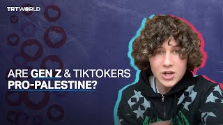 Are TikTokers proPalestine or proIsrael [upl. by Minette]