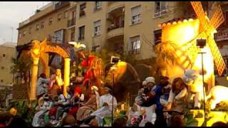 Cabalgata Reyes Magos de Cádiz 2010 1ª parte [upl. by Enilekcaj]