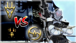 The Azure Dragoon vs Samurai FFXIV Frontline Dragoon PvP Shadowbringers 51 [upl. by Cilegna]