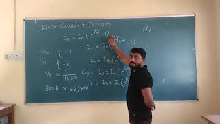 UnitIV L77 Diode Current Equation [upl. by Lose]