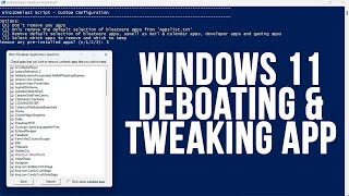 Cleanup and Debloat Your Computer with the Win11Debloat Tool [upl. by Ydnat]