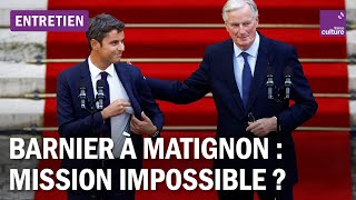 Michel Barnier à Matignon  peutil trouver une majorité pour bien gouverner [upl. by Charbonneau]