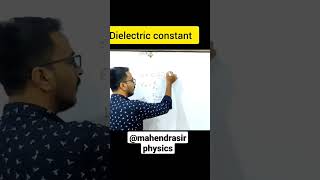 Dielectric constant परावैद्युतांक physics electrical concept educational [upl. by Stimson393]